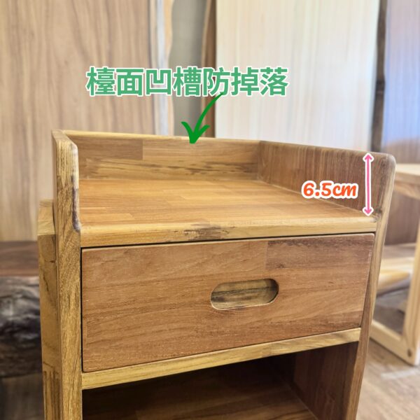 實木柚木電話櫃/花台/實木收納櫃/財位櫃/置物櫃：圖片 6