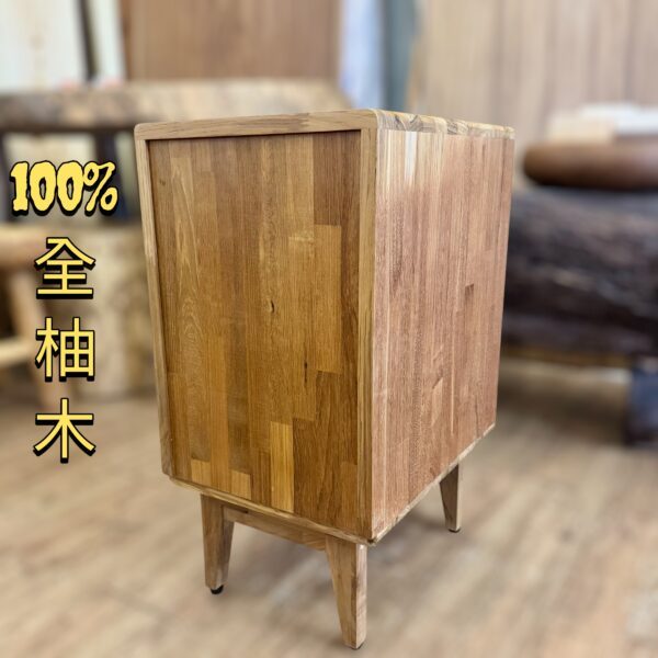 柚木小兩抽櫃/床邊櫃/小邊櫃/沙發邊櫃/電話櫃：圖片 7